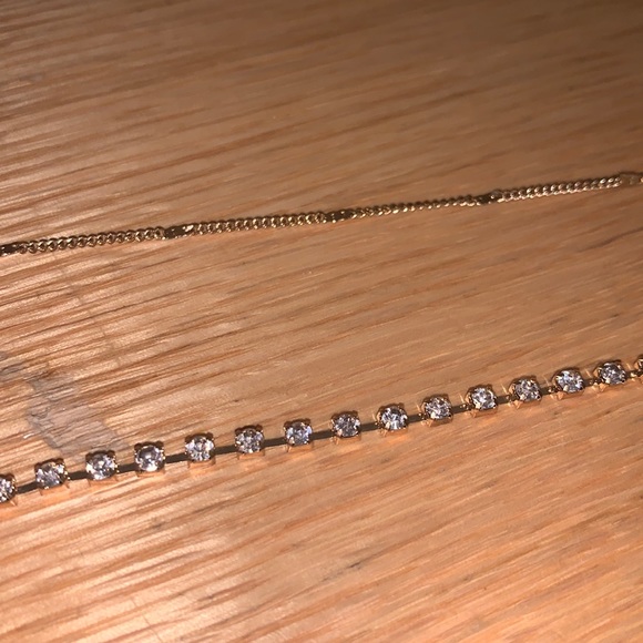 Two gold stackable chokers - Picture 2 of 4